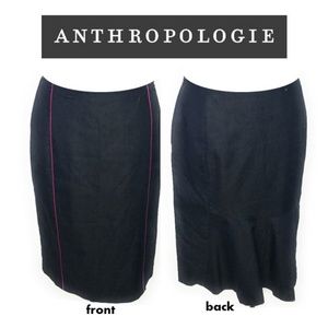 ANTHROPOLOGIE Stretch Skirt Size 4